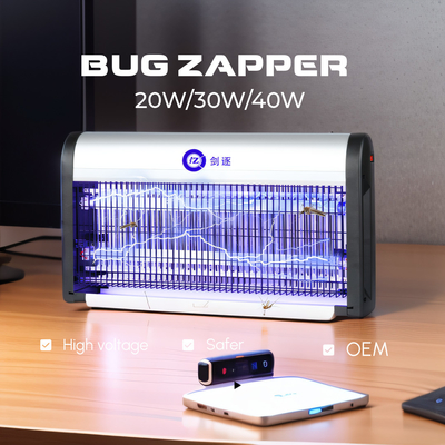 JZ 20W 30W 40W UV Licht Aluminiumlegierung Anti-Mücken-Lampe Fliegen Mottenfänger Fliegende Insektenkiller-Maschine für den Innenbereich fournisseur