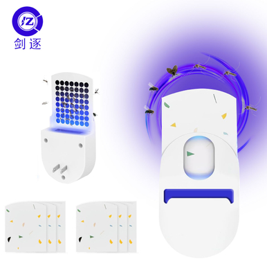 JZ Schädlingsbekämpfung Indoor Haushaltsstecker im Stil UVA LED Blaulicht Elektrische Energie Automatischer Fliegenzächter fournisseur