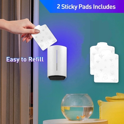 JZ Innenzimmer Elektrische Wand hängende Fliegenfänger Schädlingsbekämpfung Lila UV-Licht Klebrige Moskitonenlampe Klebstofffänger fournisseur