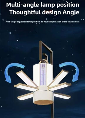 JZ 3 in 1 USB wiederaufladbare Nachtleuchte und Mückenschutzlampe für Camping und Reisen Bug Zapper mit 4000mah Big Battery fournisseur