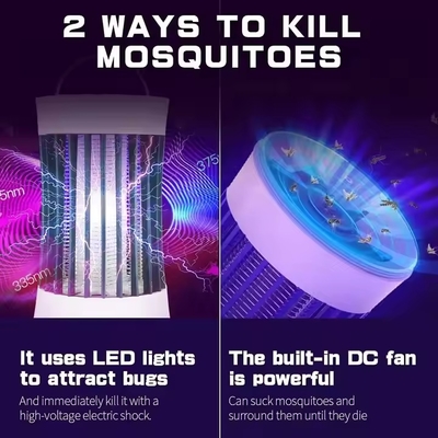 JZ Wiederaufladbare Insektenschutzmaschine mit Batterie 7 Stunden Arbeitszeit Smart Mosquito Killing Lamp mit UV-Licht fournisseur