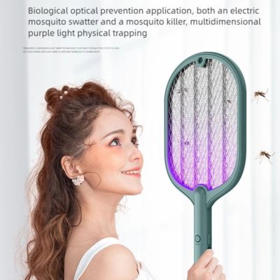 JZ Hochspannung Wiederaufladbare Aufhängung Mückenlampe + USB-Typ Bug Zapper 2 In 1 Elektrische Mückenjäger fournisseur