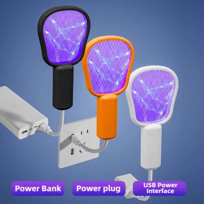 JZ 3 in 1 USB Type Portable Mosquito Lamp with Night Light and High Voltage Swatter Safe Wet Bug Zapper Solid State fournisseur