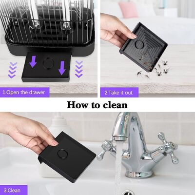 JZ 12W Household Noiseless Fly Catcher Indoor Pest Control Trap Electric Anti Mosquito Lamp with UV Light fournisseur