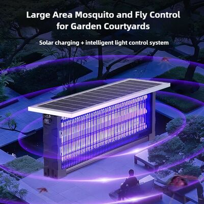 Moderne Solar-Mückenkiller-Lampe Energieeinsparung mit einfach zu reinigenden Elektroschock für den Außenbereich Mückenbekämpfung Bug Zapper Anbieter