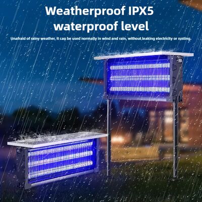 Moderne Solar-Mückenkiller-Lampe Energieeinsparung mit einfach zu reinigenden Elektroschock für den Außenbereich Mückenbekämpfung Bug Zapper fournisseur