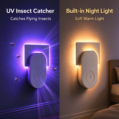 ABS Foshan Fabriklieferant USB LED Schädlingsbekämpfung in Innenräumen elektrischer Fliegender Insektenkiller Anbieter