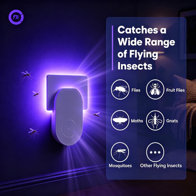 ABS Foshan Fabriklieferant USB LED Schädlingsbekämpfung in Innenräumen elektrischer Fliegender Insektenkiller Anbieter
