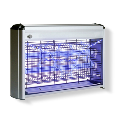 Schadlose elektronische Schädlingsfalle Moskitonegler-Lampe mit leistungsstarken 1900V-Gitter 30W-Glühlampen Alu-Rahmen fournisseur