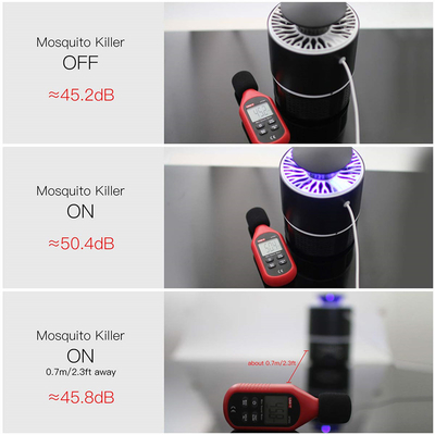 Hot-Sales-Design USB professionelle Schädlingsbekämpfung Mückenkiller Lampe Kunststoff elektrische Fliegenkiller mit Wellenlicht fournisseur