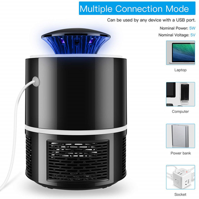 Hot-Sales-Design USB professionelle Schädlingsbekämpfung Mückenkiller Lampe Kunststoff elektrische Fliegenkiller mit Wellenlicht fournisseur