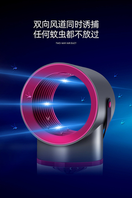 USB LED 360-Grad-Schädlingsbekämpfungsgeräte Fall 5W ABS Haus hängender Fliege und Mückenkiller fournisseur