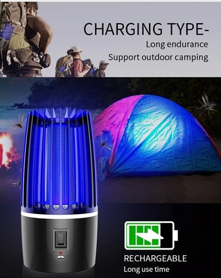 2 in 1 elektrische LED-USB-Mückenkillerlampe für Camping Bug Zapper wiederaufladbar fournisseur