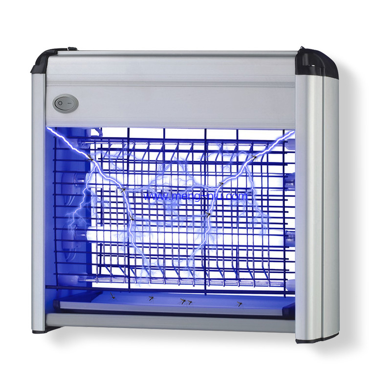 Elektrische Innenräumenschutzlampe für Insekten und Moskitos mit leistungsstarker 1900V-Gitter 20W/30W/40W Glühbirnen Alu-Rahmen. fournisseur
